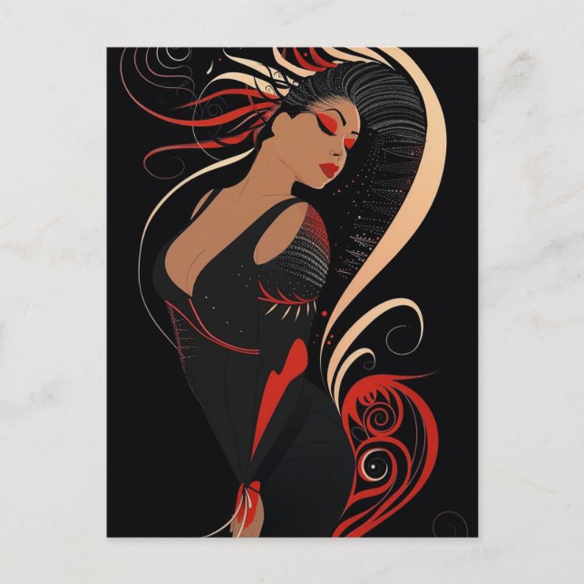 CARTE POSTALE PUISSANCE DE BEAUTÉ #7 (Devant)