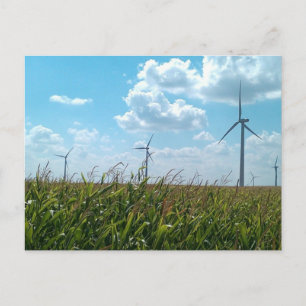 Carte Postale Puissance éolienne