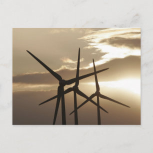 Carte Postale Puissance éolienne