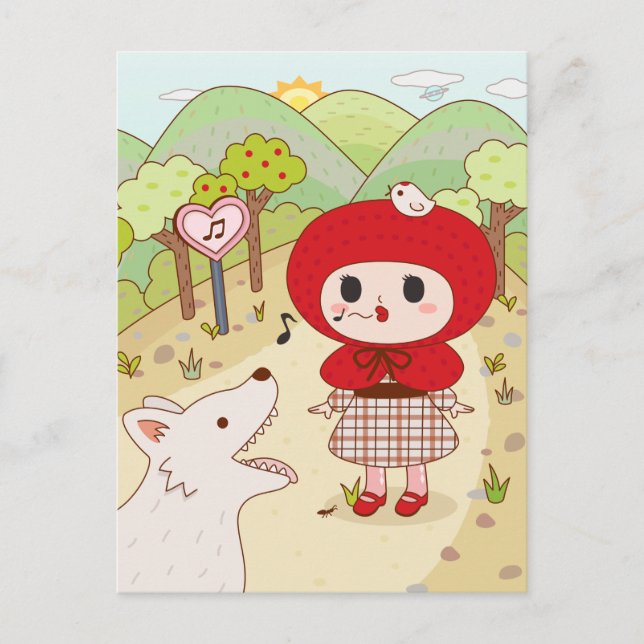 Carte Postale Puissance musicale fondue (Devant)