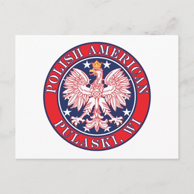 Carte Postale Pulaski Wisconsin polonais (Devant)