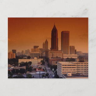 Carte Postale Pulse of the city, Atlanta, Georgia, U.S.A.