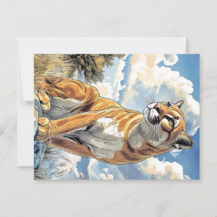 Carte Postale Puma I Couguar