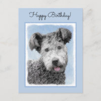 Pumi Peinture - Cute Original Chien Art