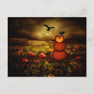 Carte Postale Pumpkinman