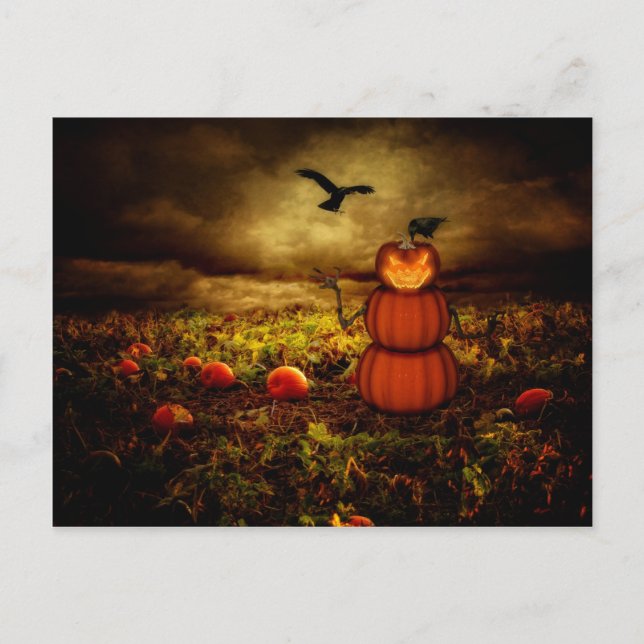 Carte Postale Pumpkinman (Devant)