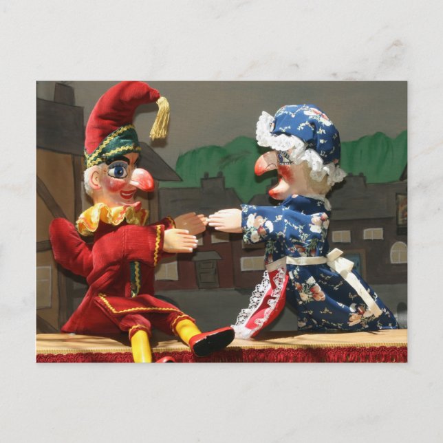 Carte Postale Punch et Judy (Devant)