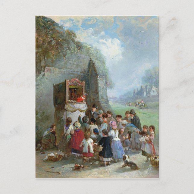 Carte Postale Punch et Judy (Devant)
