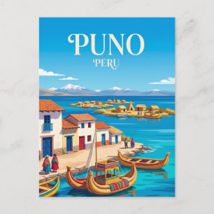 Carte Postale Puno Pérou