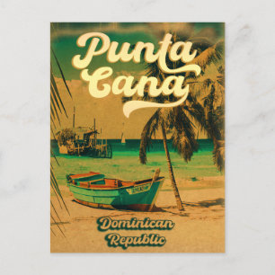 Carte Postale Punta Cana Mariage tropical Sauvez les Dates