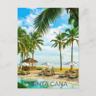 Carte Postale Punta Cana République Dominicaine Travel Art Vinta