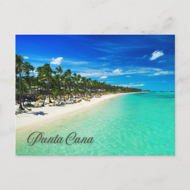 Carte Postale Punta Cana Tropical Sandy Beach Resort Vue (Devant)