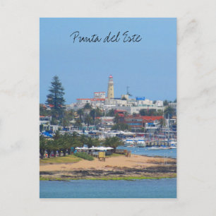 Carte Postale punta del este uruguay