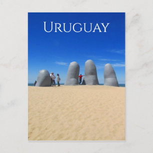 Carte Postale punta hand uruguay