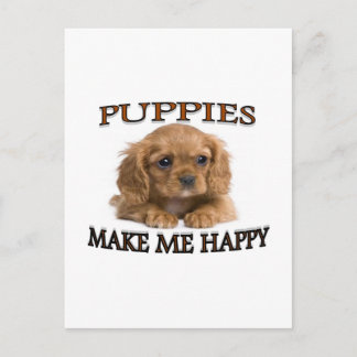 CARTE POSTALE PUPIES
