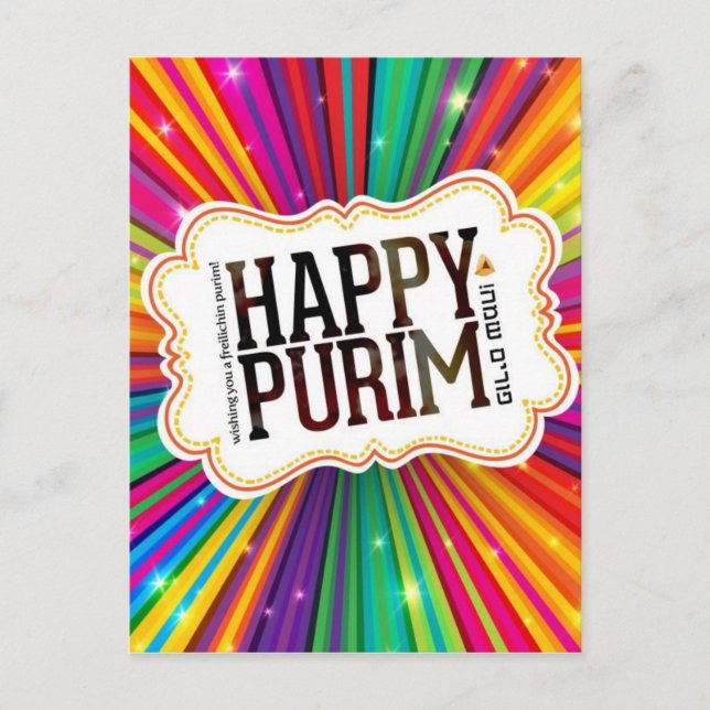 Carte Postale purin heureux (Devant)