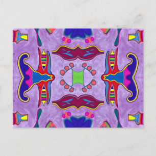 Carte Postale Purple Dragon