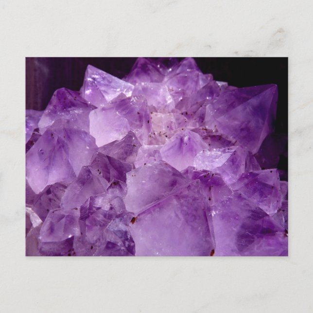 CARTE POSTALE PURPLE GEMSTONE (Devant)