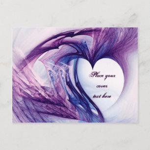Carte Postale Purple grunge