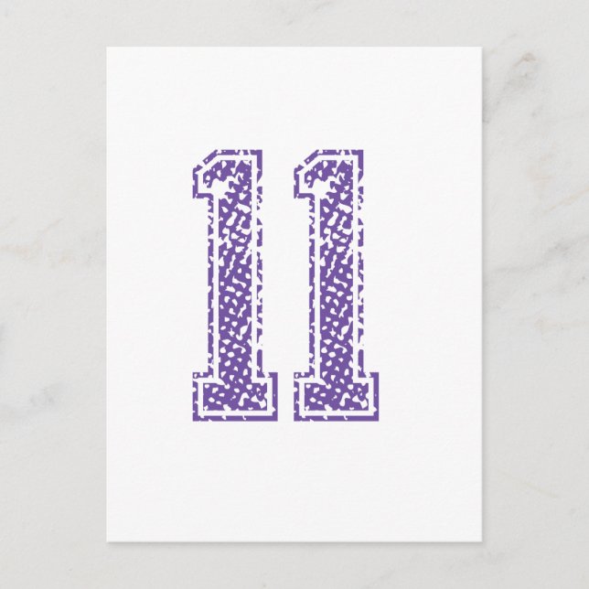 Carte Postale Purple Sports Numéro de Jerzee 11.png (Devant)
