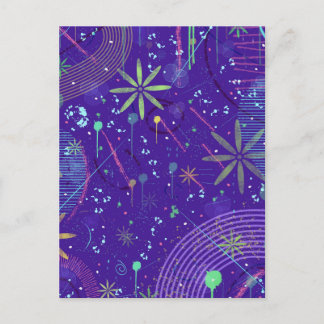 Carte Postale Purple Twilight Party