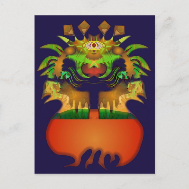 Carte Postale Putain (Devant)