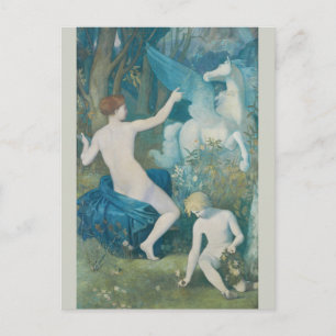 Carte Postale Puvis de Chavannes Imaginaire CC0111 Dreamlike