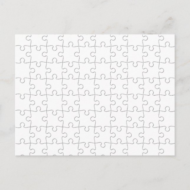 Carte Postale Puzzle (Devant)