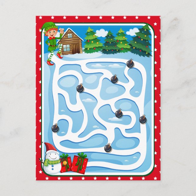 Carte Postale Puzzle (Devant)