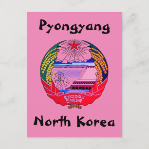 Carte Postale Pyongyang, Corée du Nord (RPDC) Royaume ermite