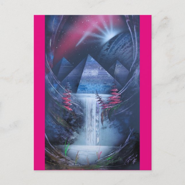 Carte postale Pyramide (Devant)