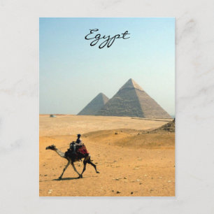 Carte Postale pyramide de chameau