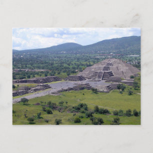 Carte Postale Pyramide De La Lune, Teotihuacán, Me