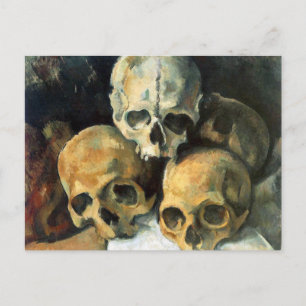 Carte Postale Pyramide des crânes Paul Cezanne