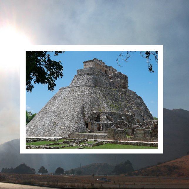 Carte Postale Pyramide du Magicien, Uxmal, Yucatan, Mexique (Créateur téléchargé)