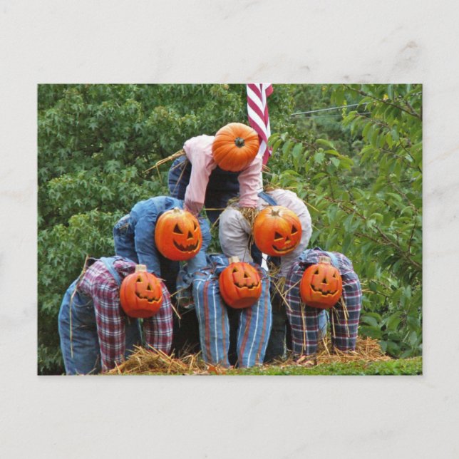 Carte Postale Pyramide Hallowe'en (Devant)