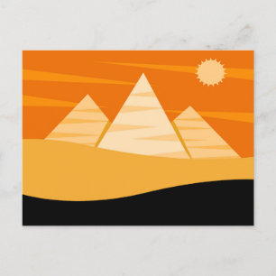 Carte Postale Pyramides