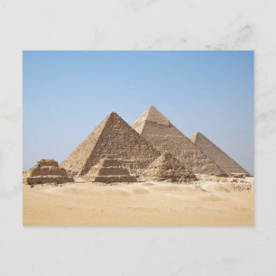 Carte Postale Pyramides de l'Egypte-Gizah