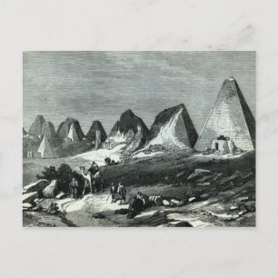 Carte Postale Pyramides de Méroé, sur le Nil