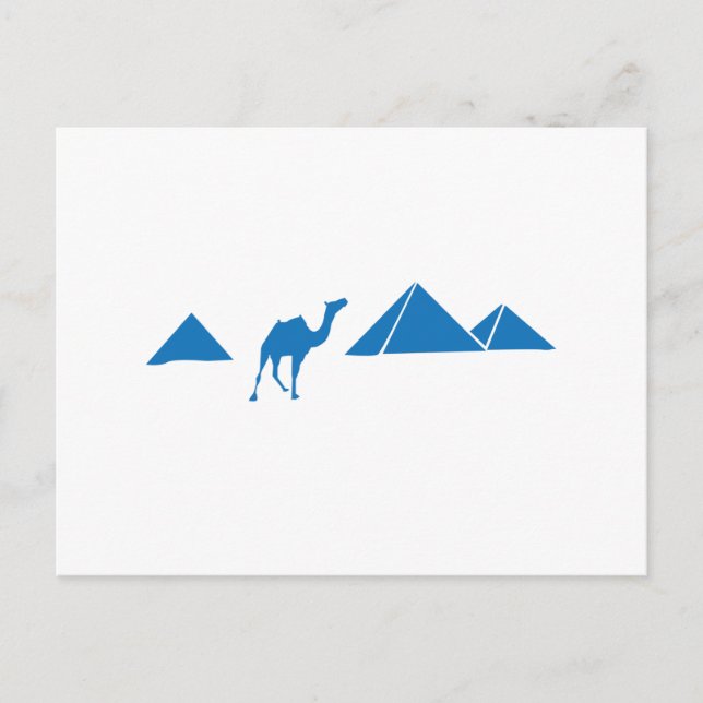 Carte Postale Pyramides égyptiennes (Devant)