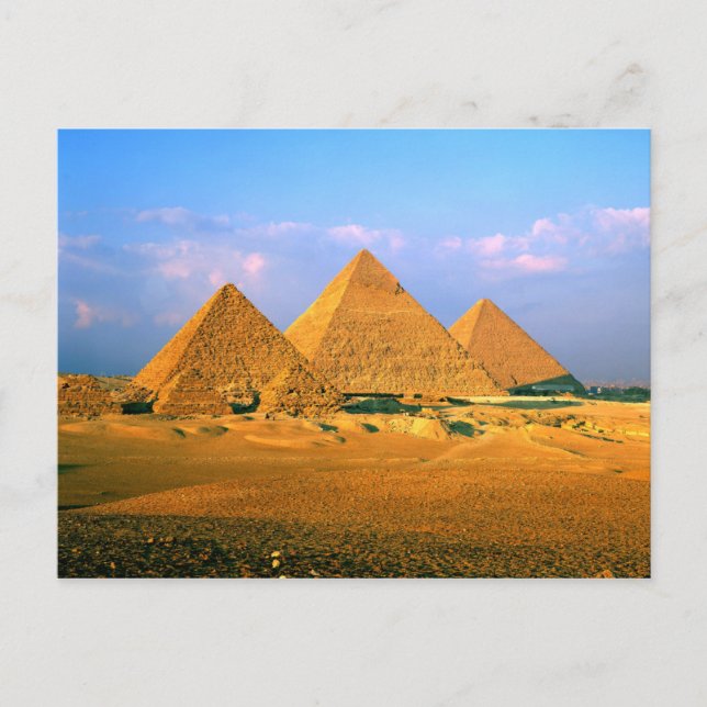 Carte postale Pyramides égyptiennes : (Devant)