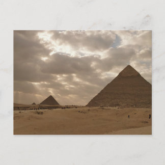 Carte Postale Pyramides égyptiennes de Gizeh, Le Caire