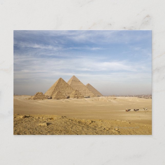 Carte Postale Pyramides le Caire, Egypte (Devant)