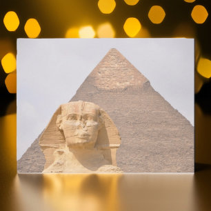 Carte Postale Pyramides Sphinx Egypte ancienne Khufu Pharoah
