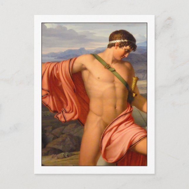 Carte Postale Pyrrhus et Andromache par Johan Lund (Devant)