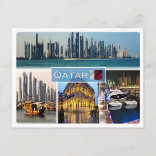 Carte Postale QA Qatar, 