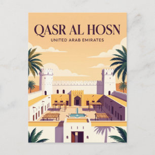 Carte Postale Qasr Al Hosn Émirats arabes unis