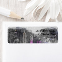 Carte postale Qatar Watercolor