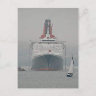 Carte Postale QE2 on the River Forth