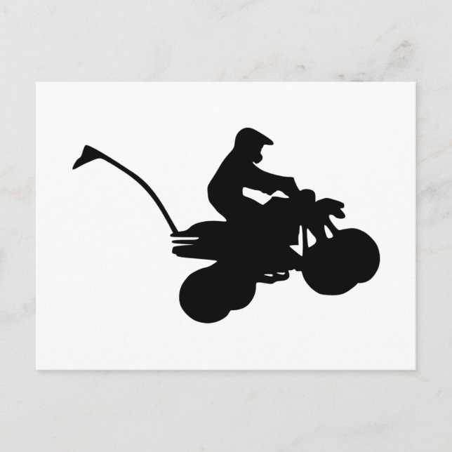 Carte Postale Quad - VTT (Devant)